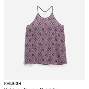 Kaileigh Hotchkiss Crochet detail top